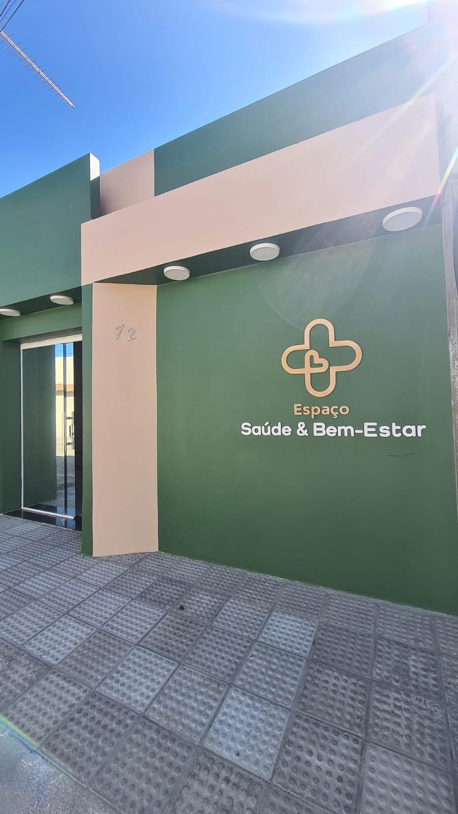 Fachada da Clínica Espaço Saúde